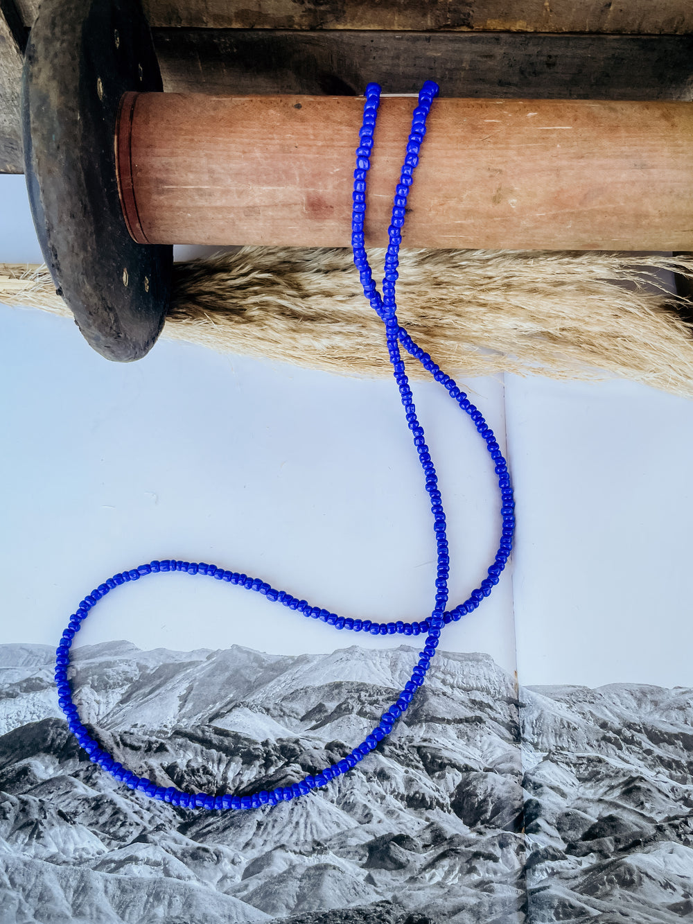 25 inch Blue Lapis Necklace
