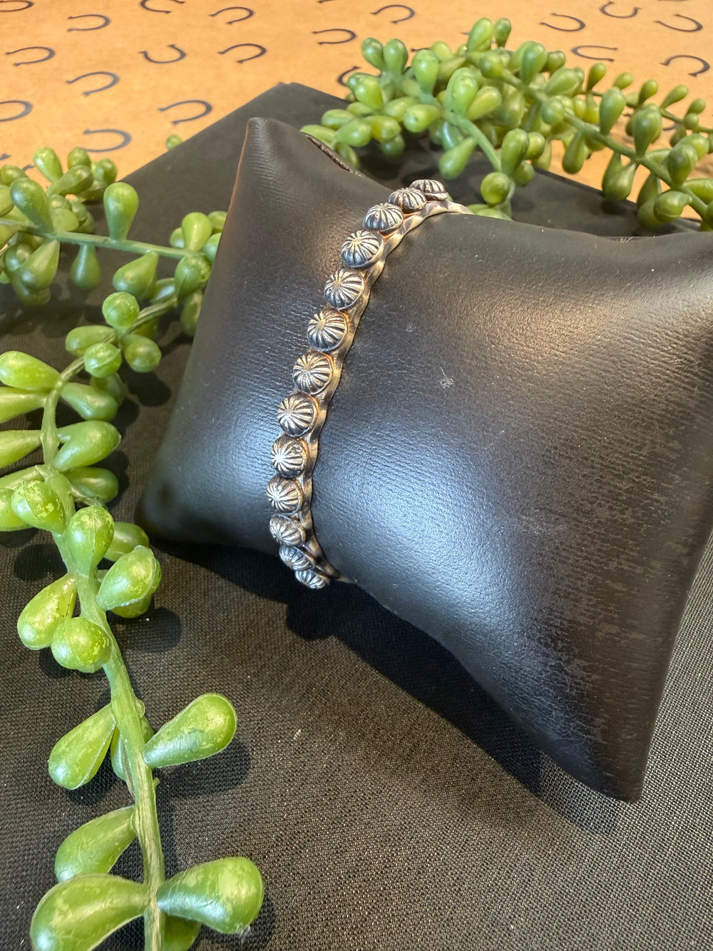 Starburst Stamped Cuff