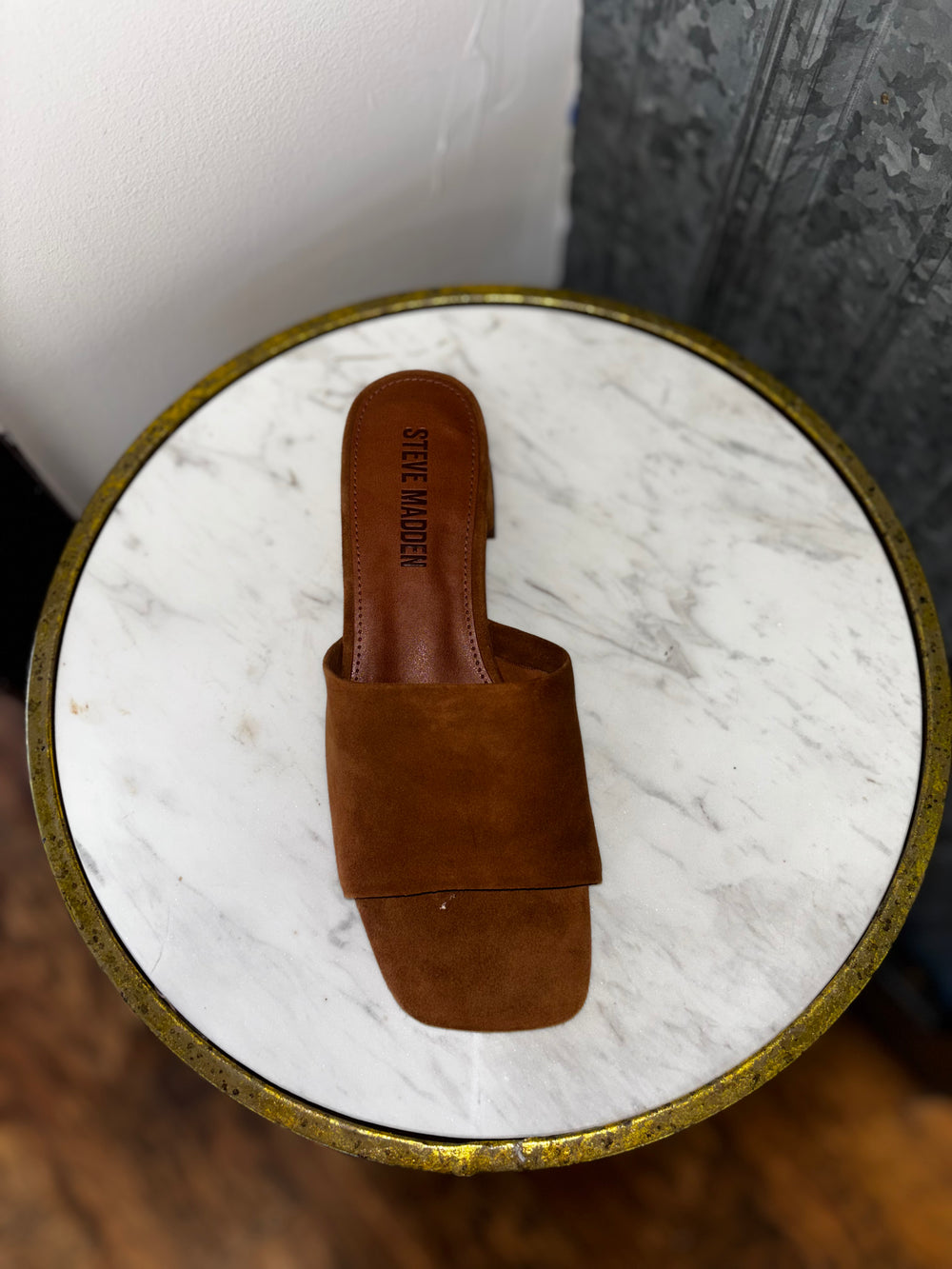 Montgomery Chestnut Suede Sandal