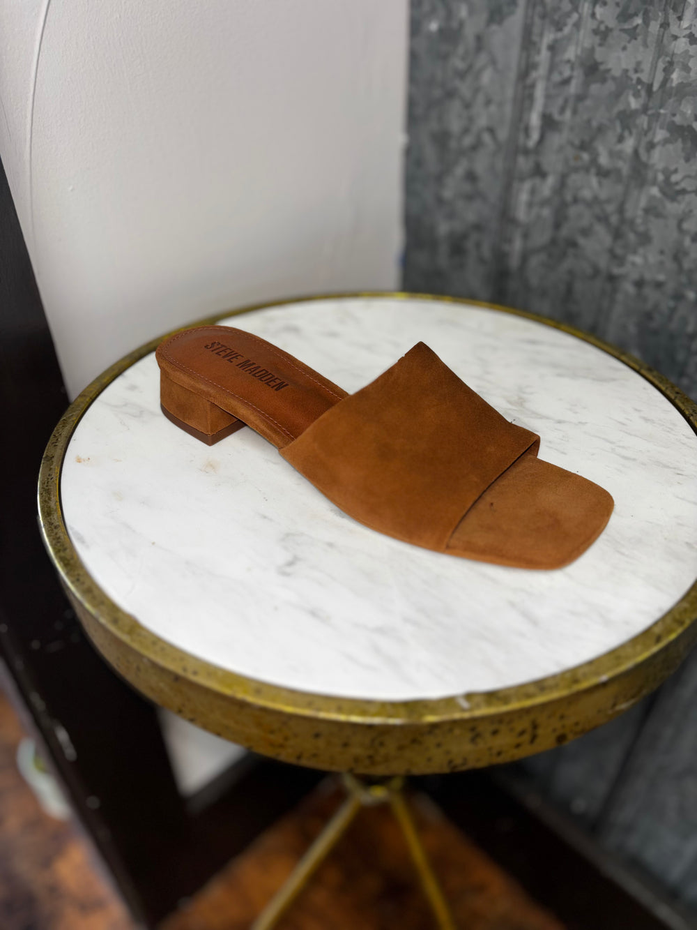 Montgomery Chestnut Suede Sandal