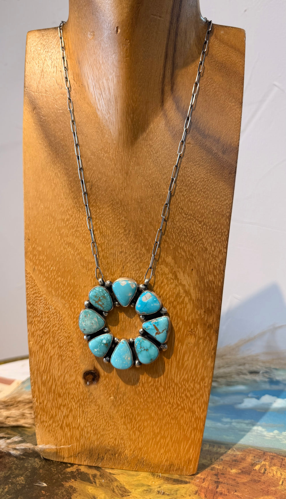 Infinity Fox Turquoise Necklace 2.0