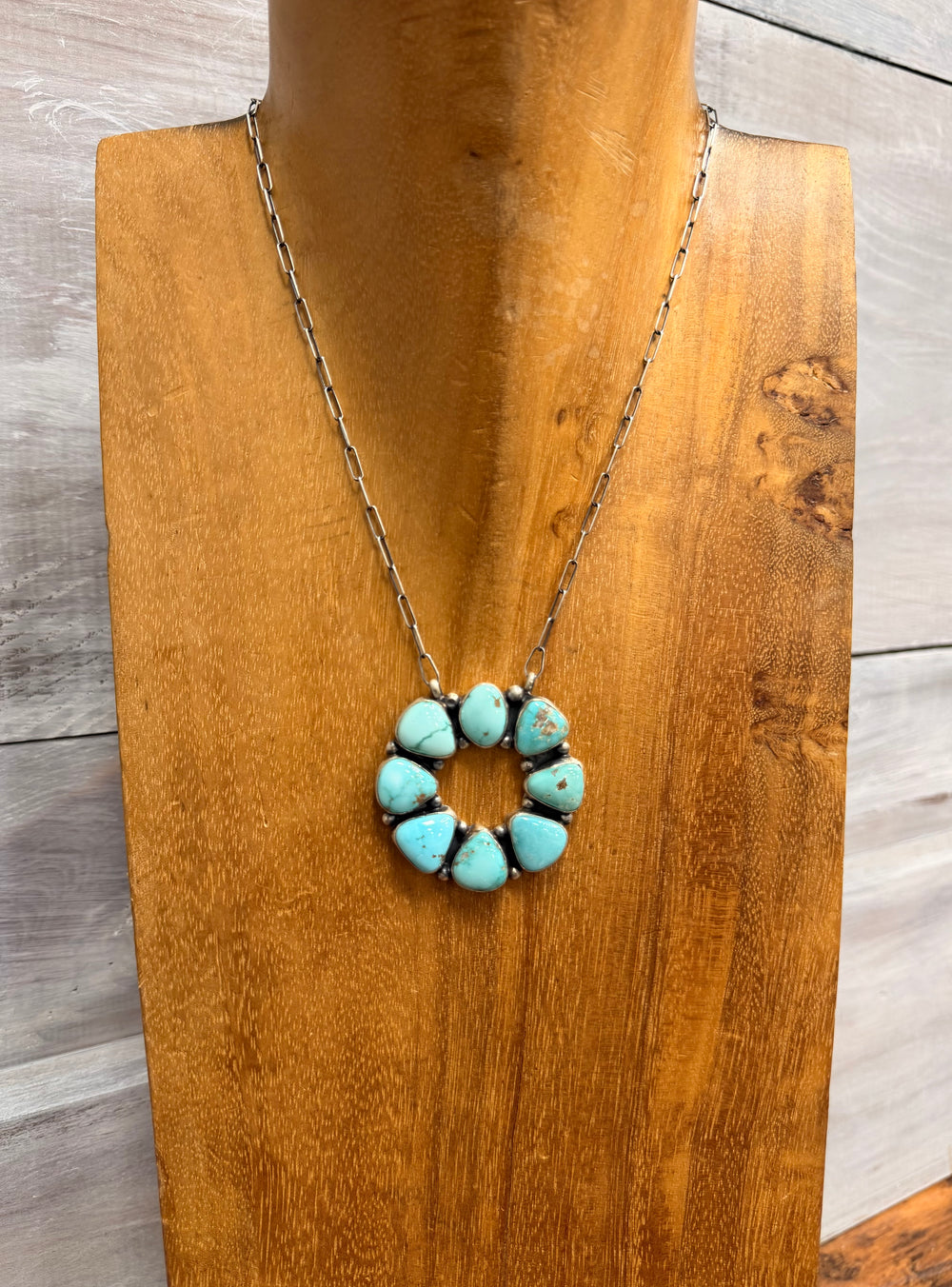 Infinity Fox Turquoise Necklace 3.0
