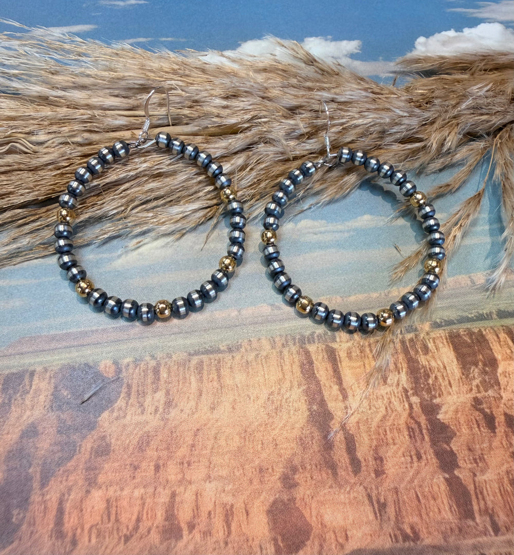 Infinity Golden MIx Hoops