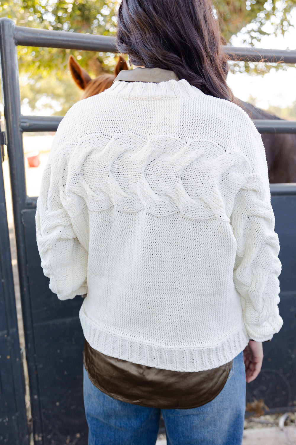 Ivory Mountain Sweater