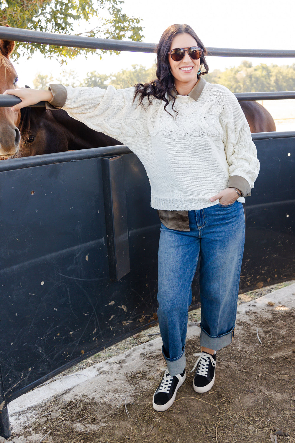 Ivory Mountain Sweater