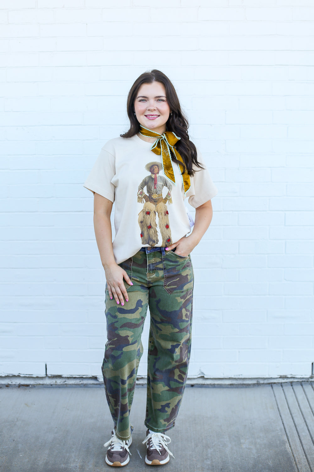 Ivory Western Heritage Graphic Tee