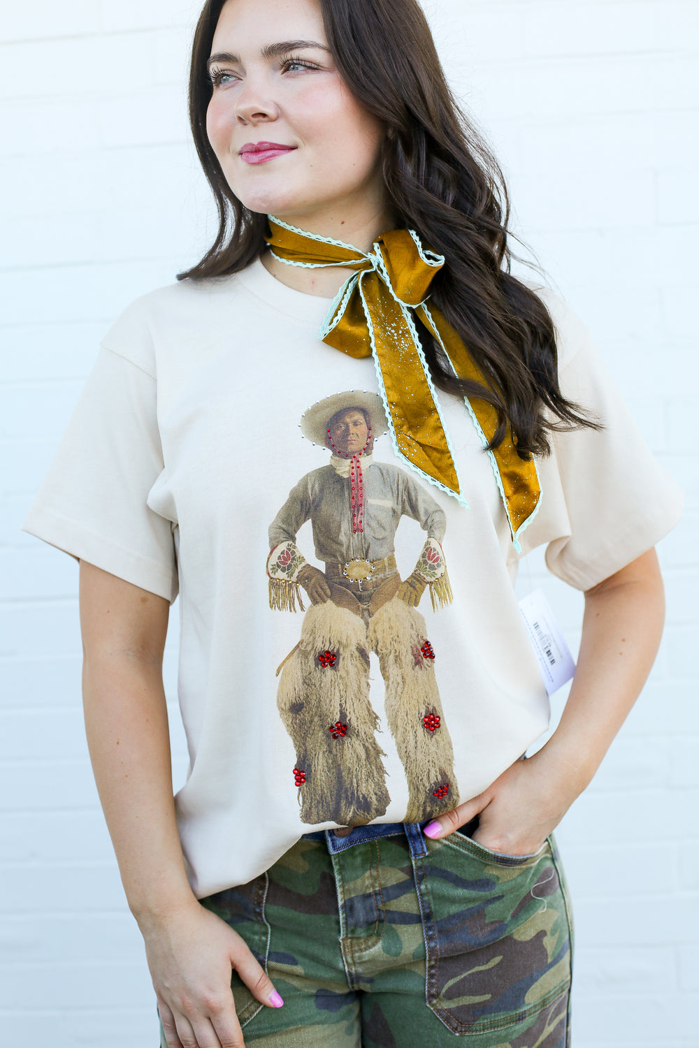 Ivory Western Heritage Graphic Tee