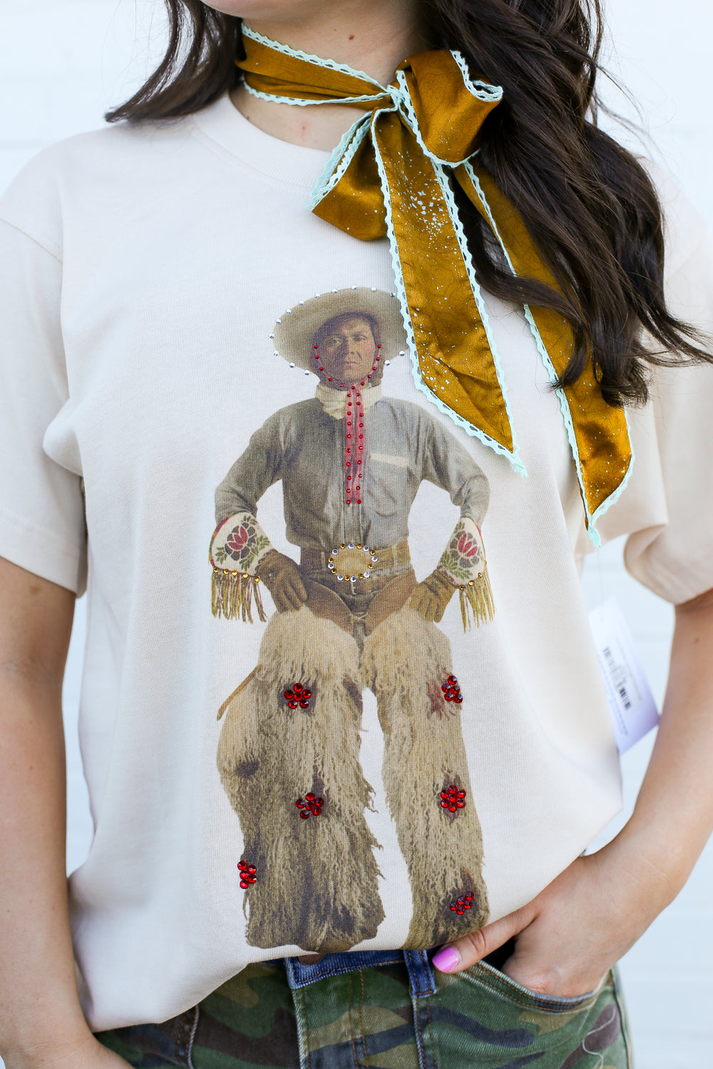 Ivory Western Heritage Graphic Tee