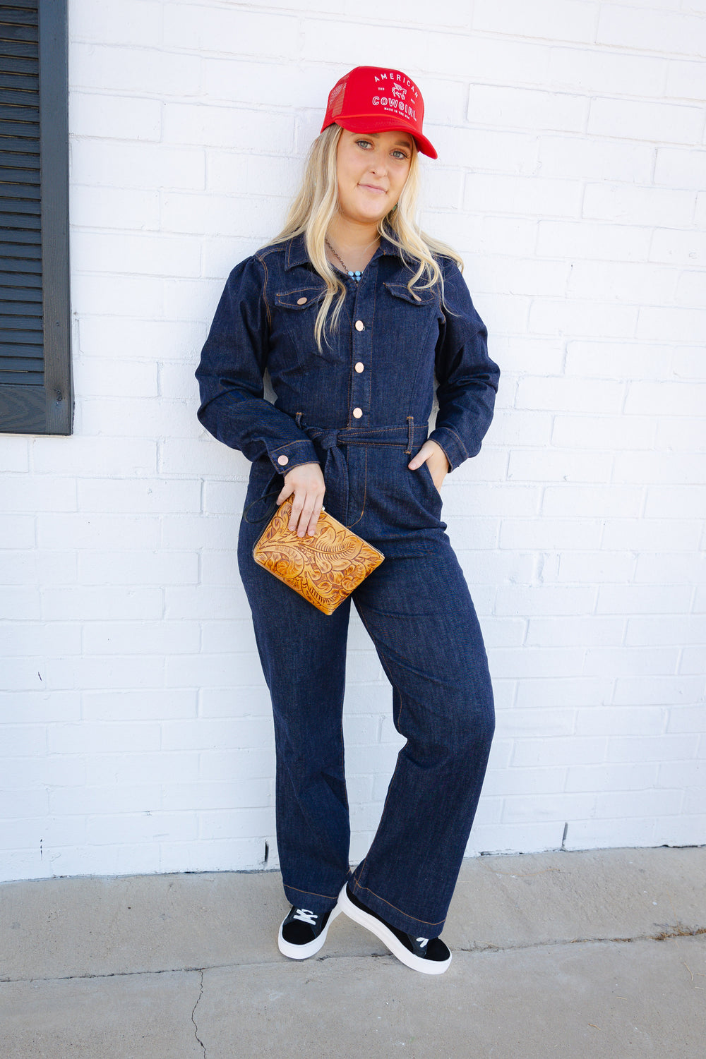 Kellie Dark Denim Jumper