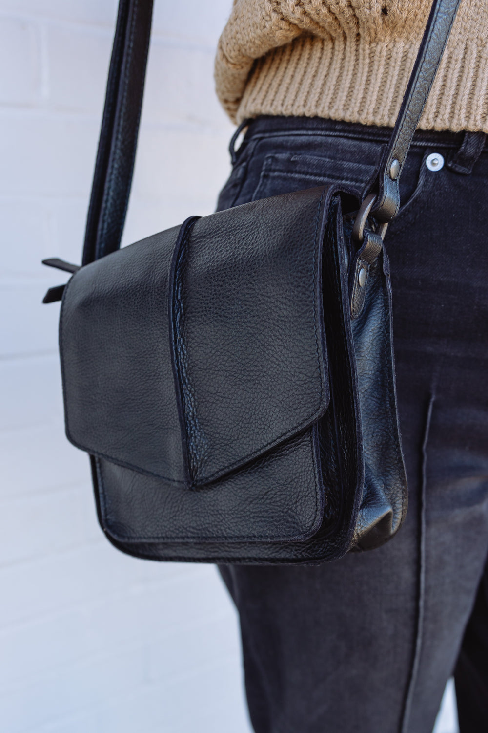 Leather Crossbody Bag