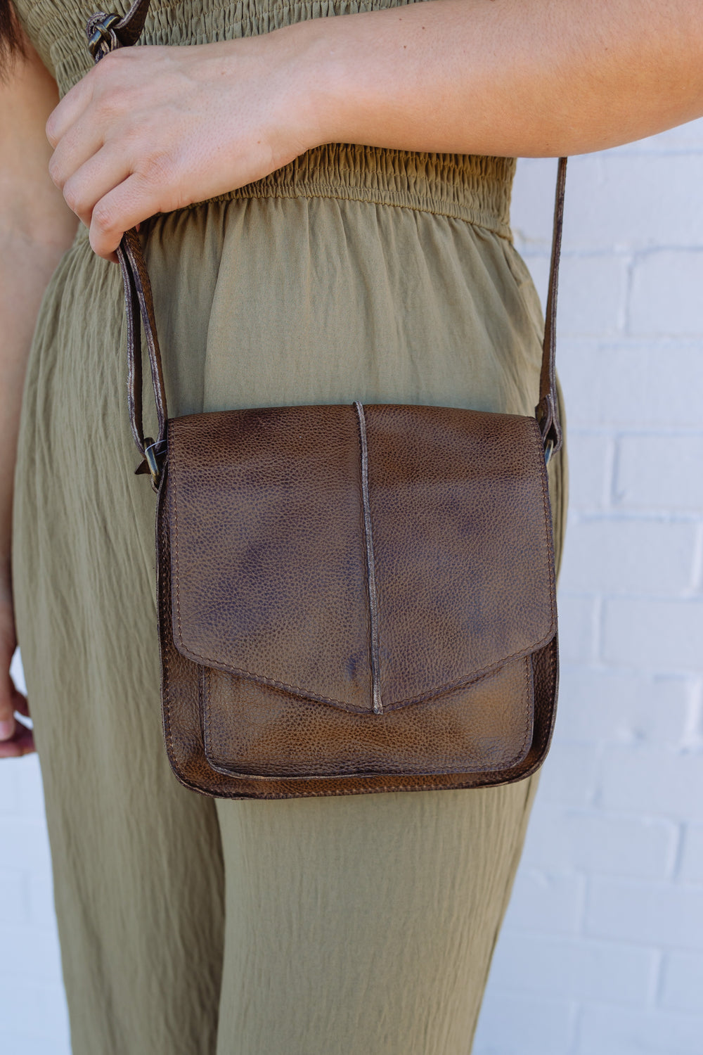 Leather Crossbody Bag