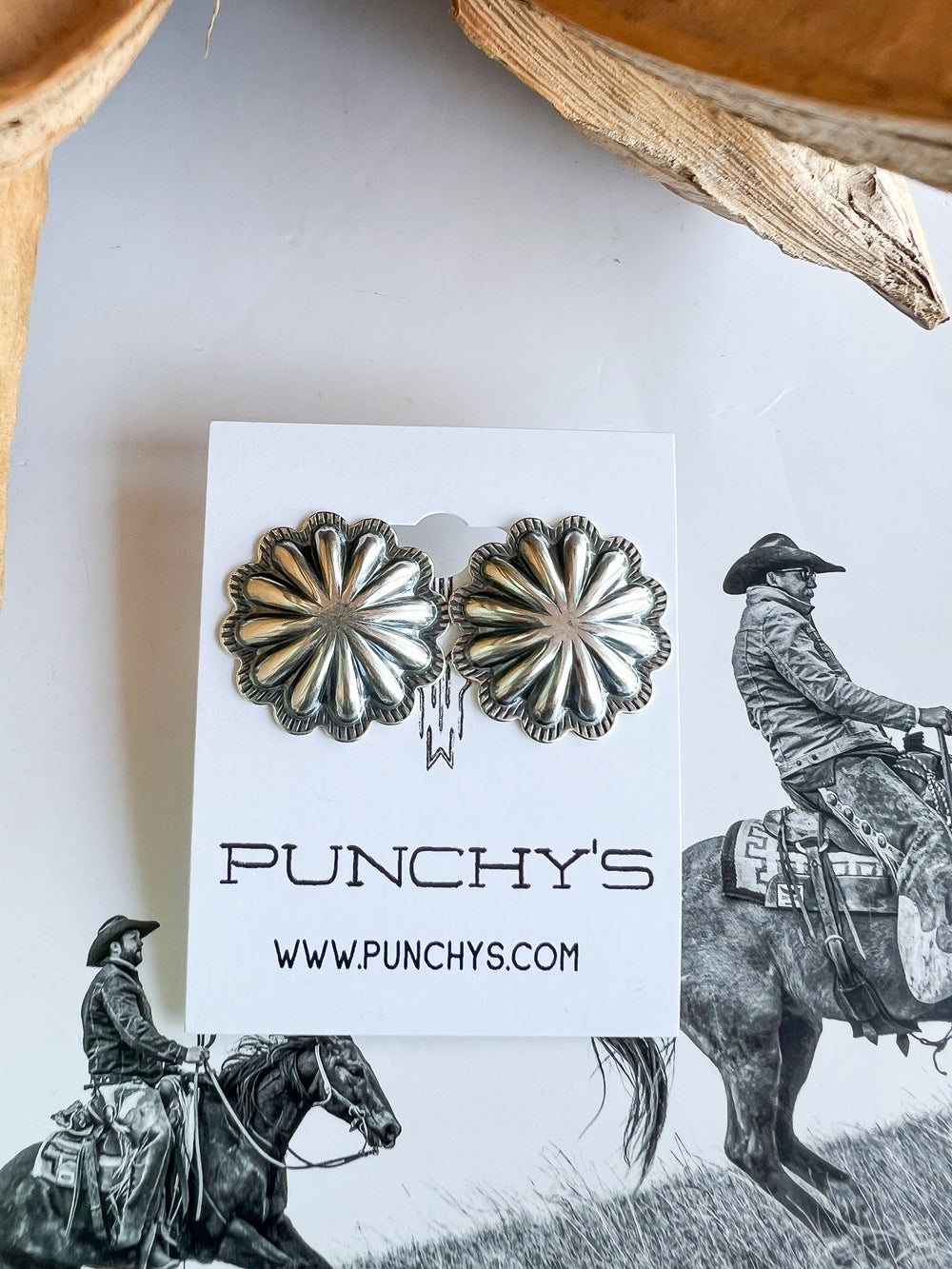 Large Carleen Concho Studs