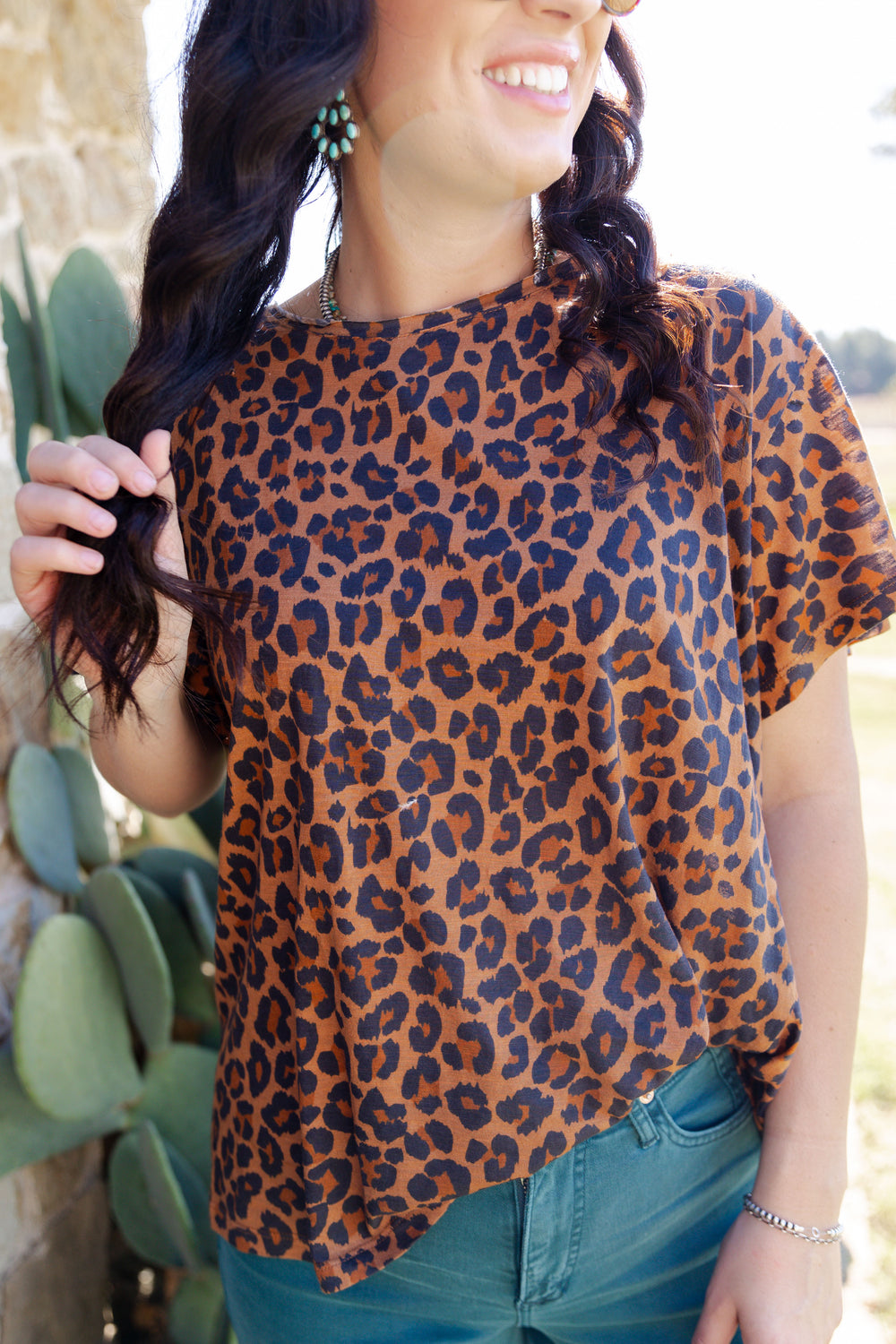 Leopard Basic Tee