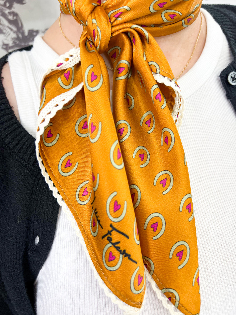 Lucky You Crochet Neckerchief