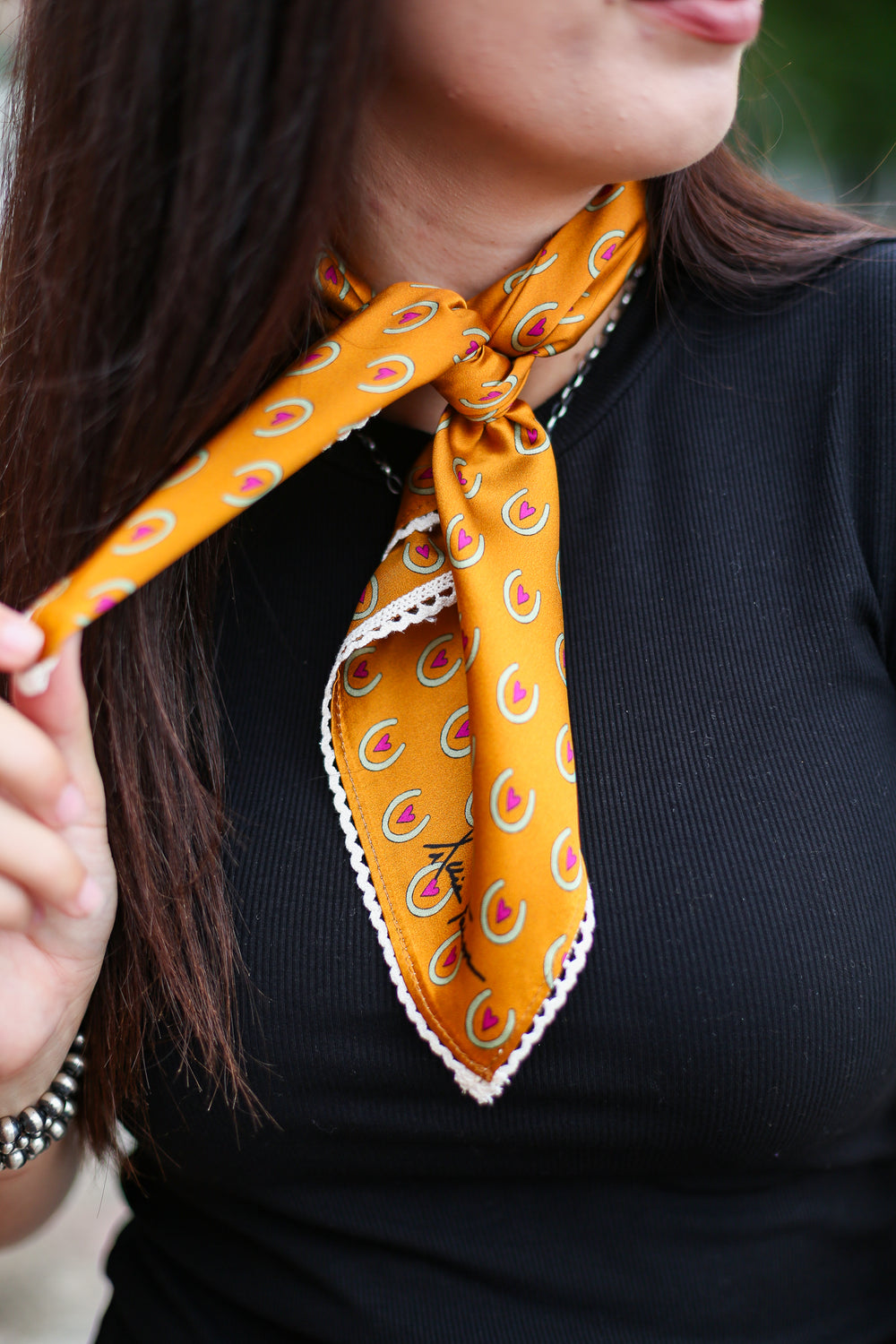 Lucky You Crochet Neckerchief