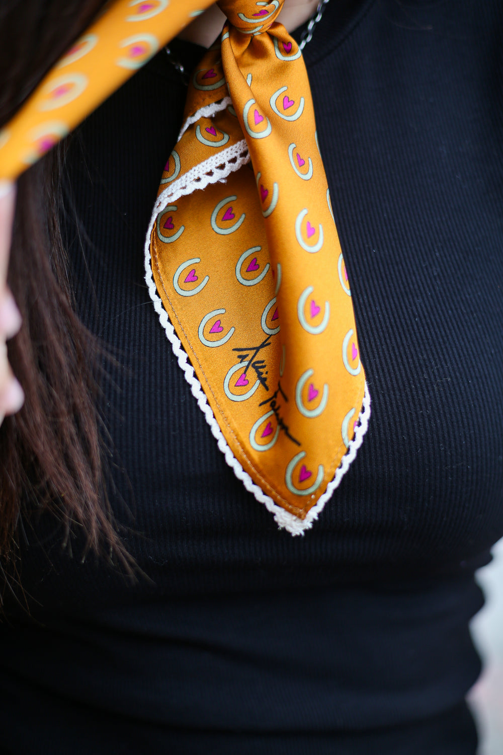 Lucky You Crochet Neckerchief