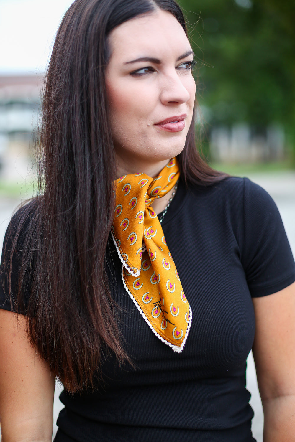 Lucky You Crochet Neckerchief