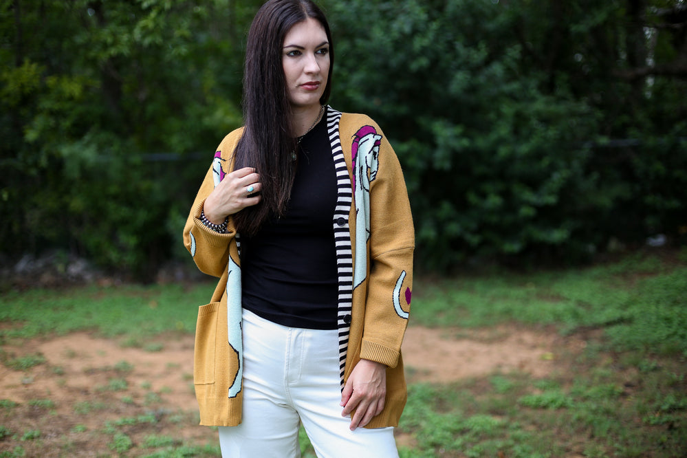 Lucky You Oversized Cardigan