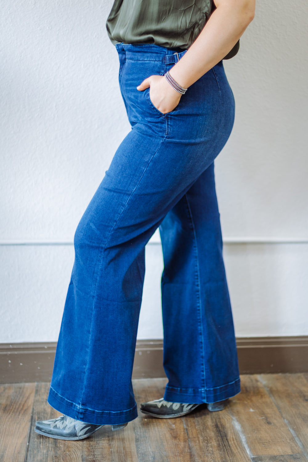 Marty Super High Rise Wide Leg Jeans