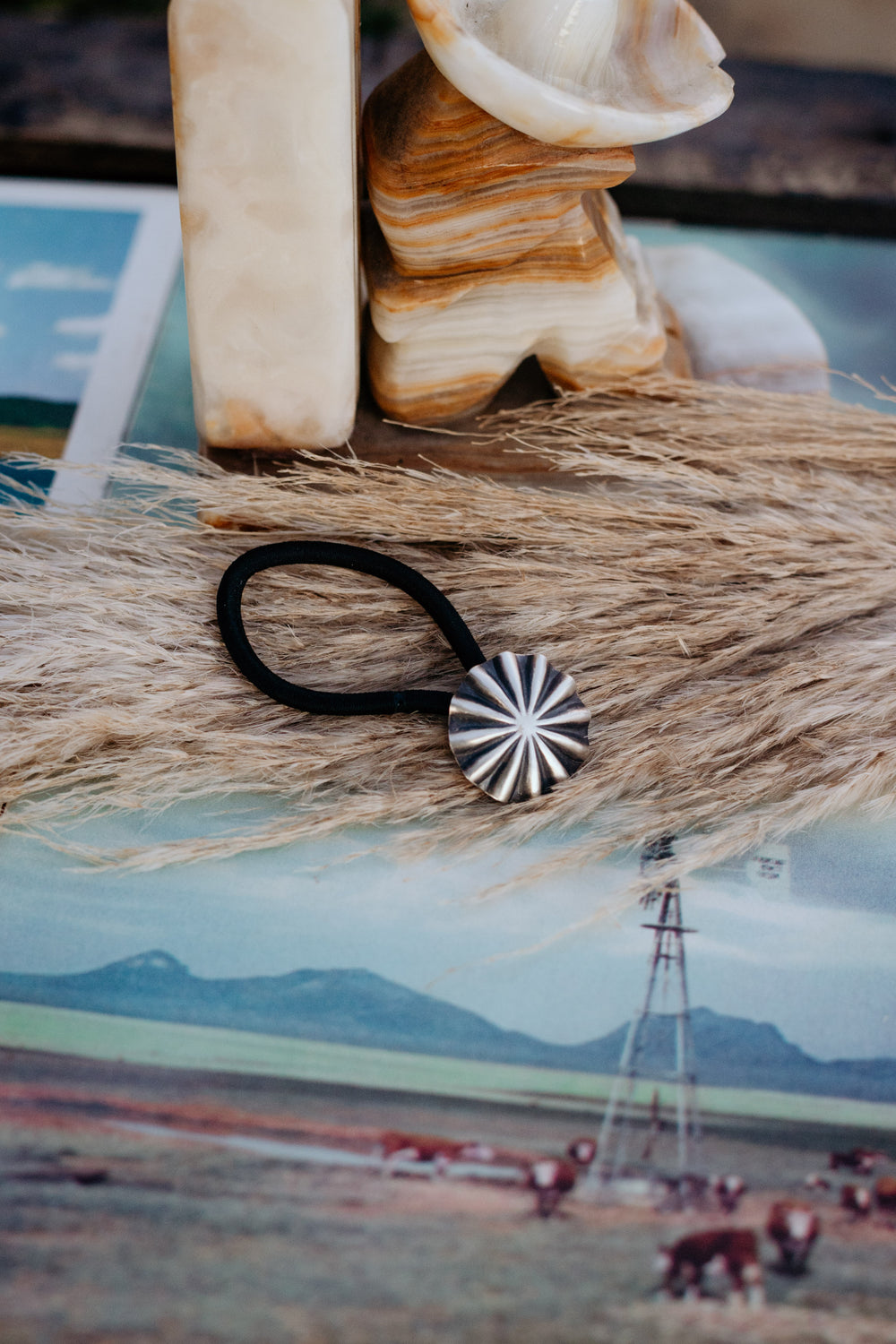 Mini Concho Hair Tie