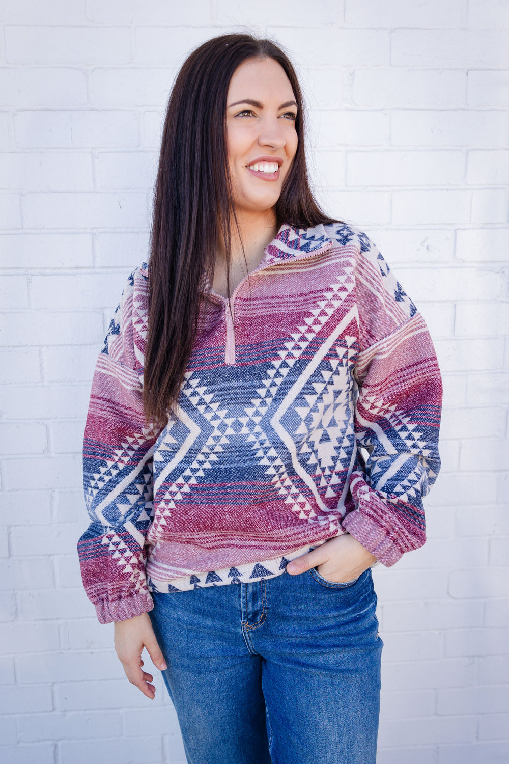 Mojave Aztec Quarter Zip