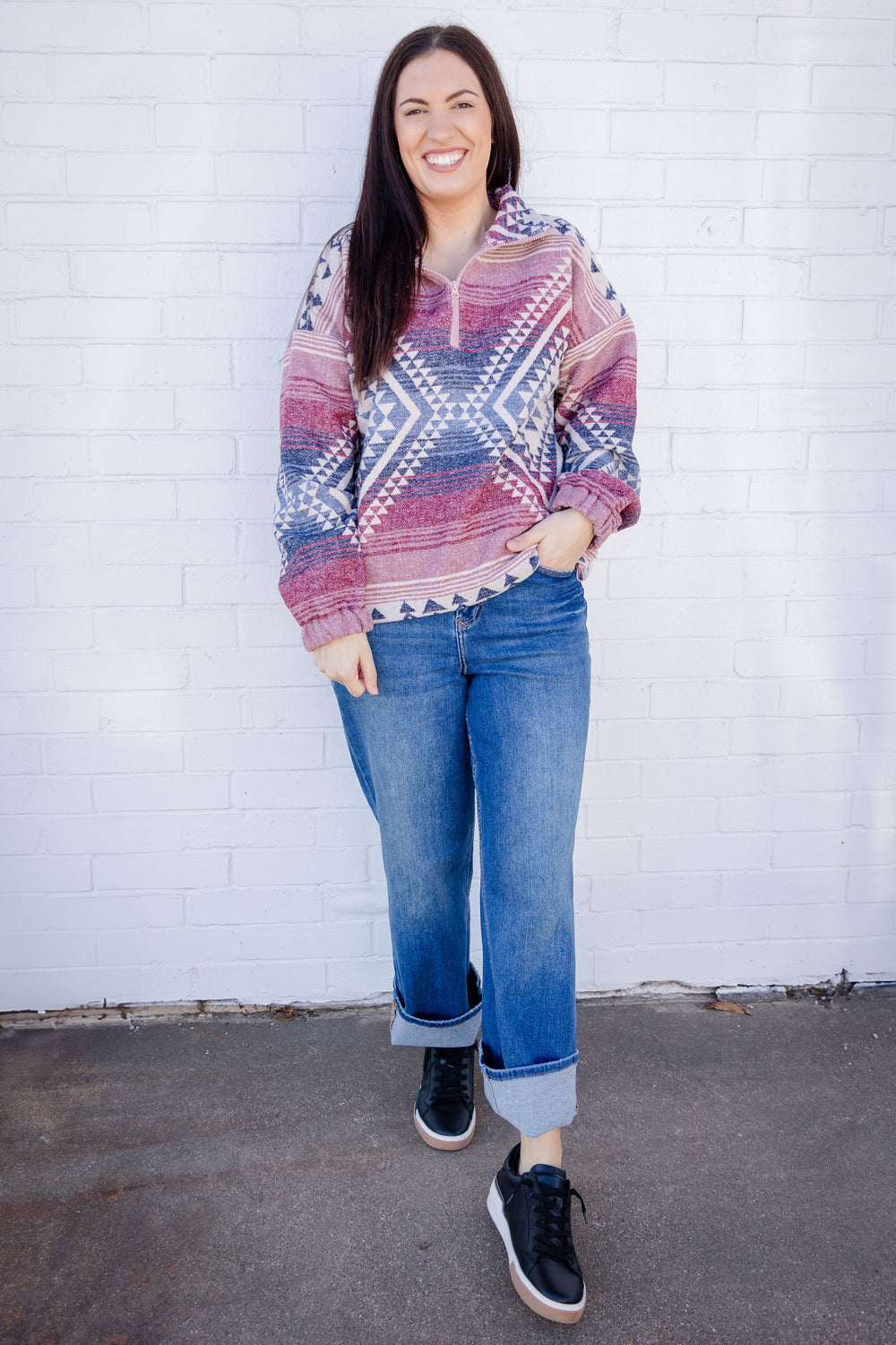 Mojave Aztec Quarter Zip