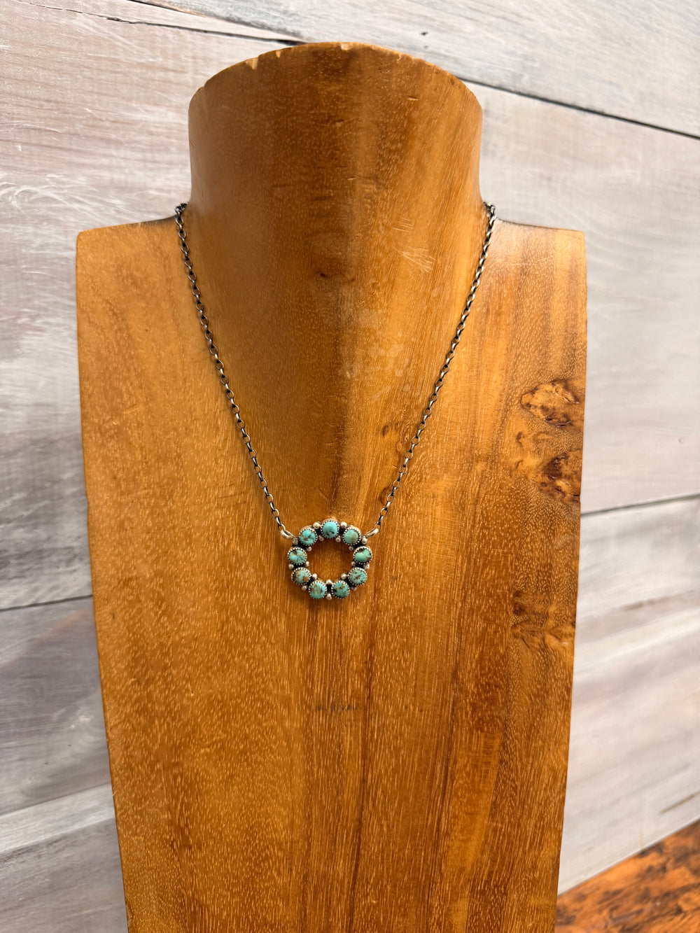 MR Turquoise Everyday Infinity Necklace 10.0