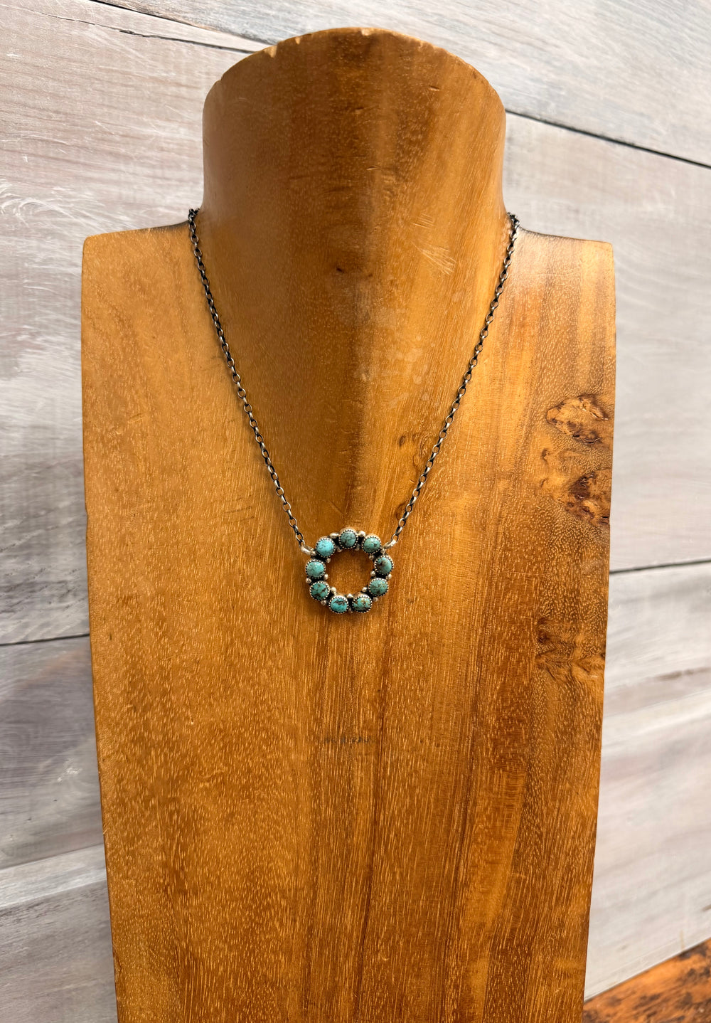 MR Turquoise Everyday Infinity Necklace 11.0