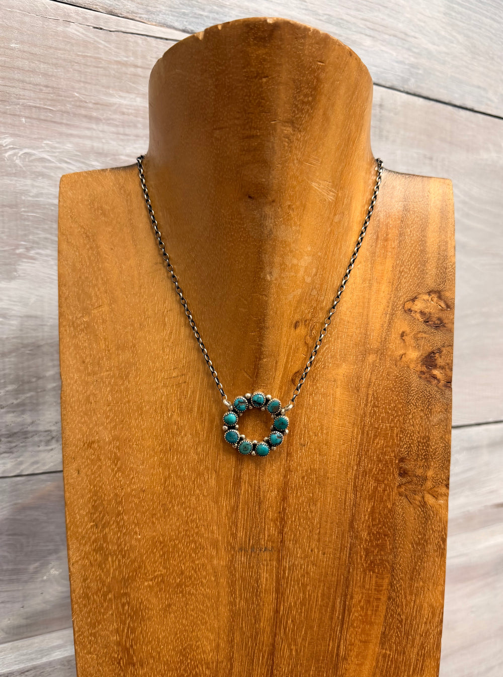 MR Turquoise Everyday Infinity Necklace 12.0
