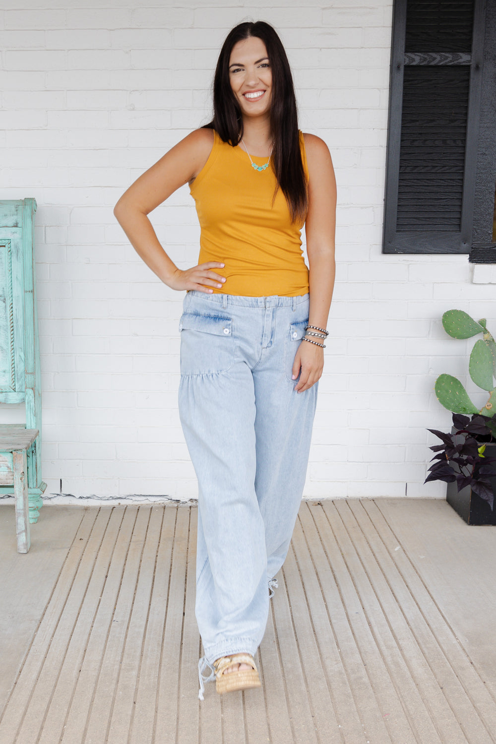 Mustard Cleo Tank