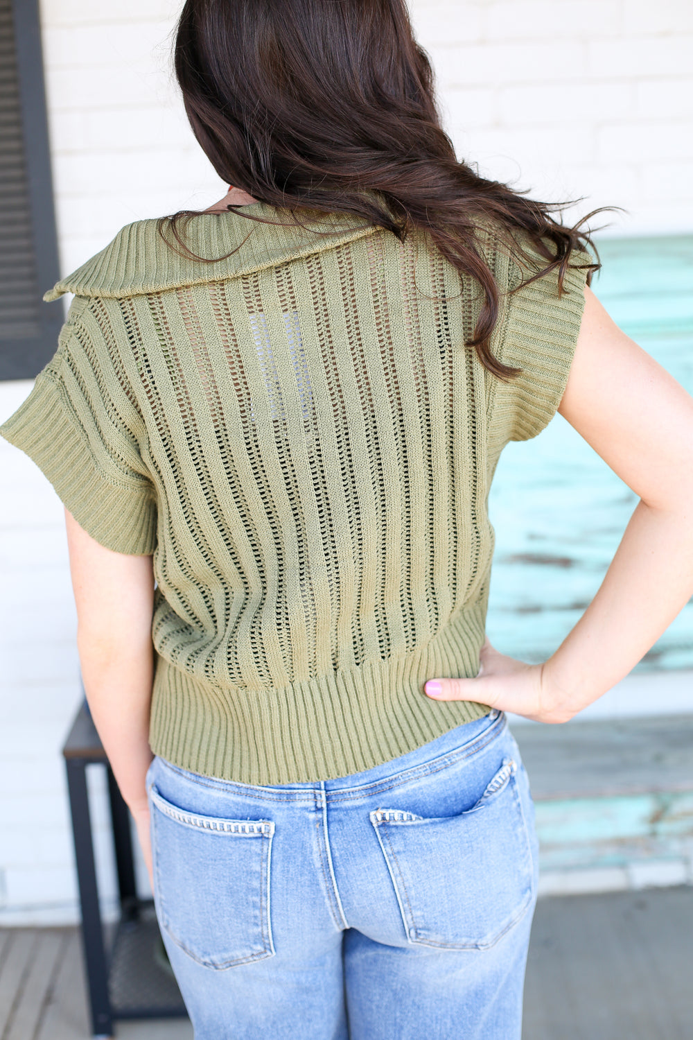 Macha Sleeveless Quarter Zip