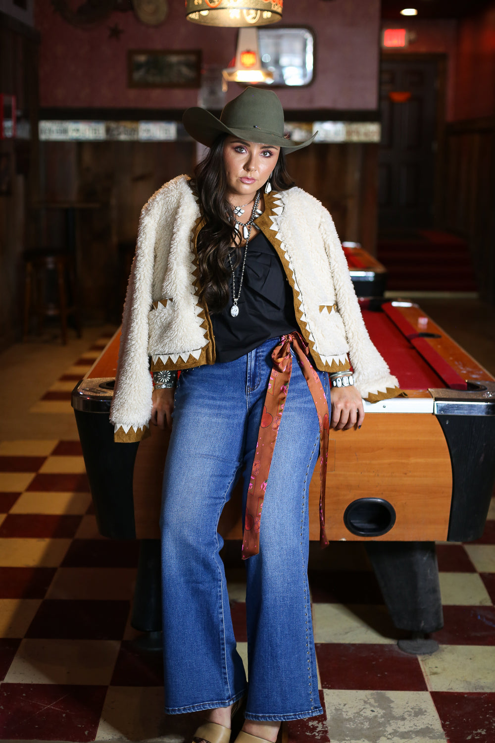 Mid Rise Micah Wide Leg Jeans