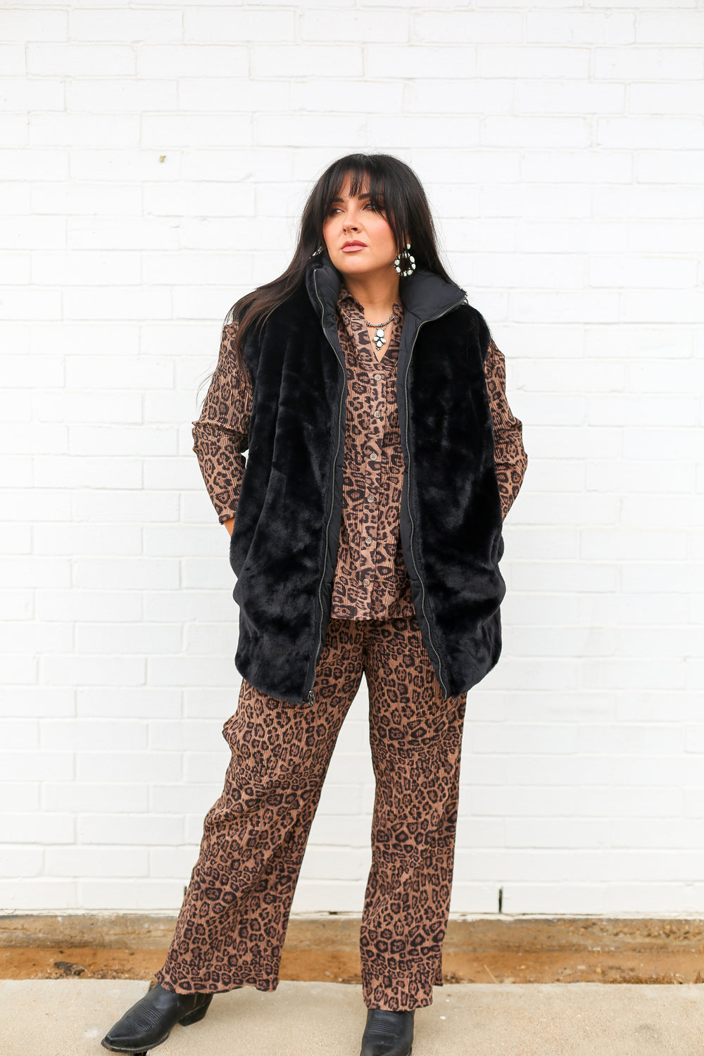 Midnight Reversible Puffer Vest