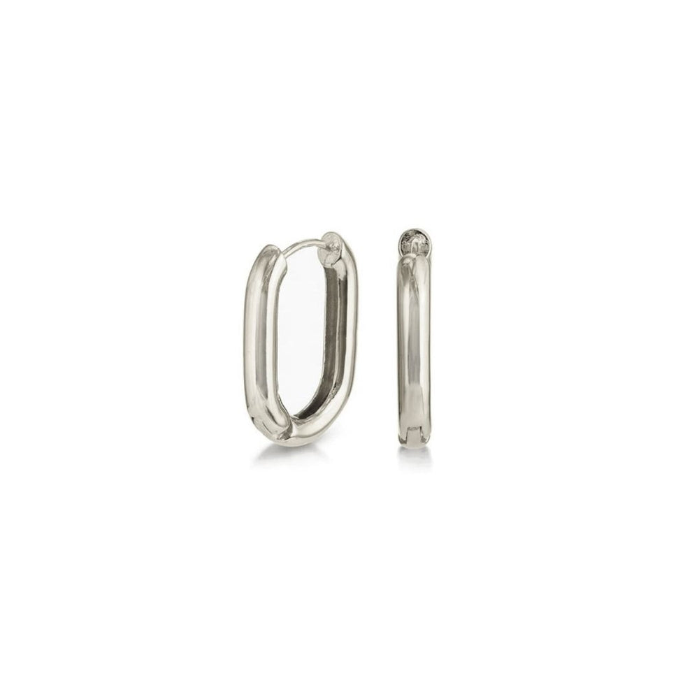 Kaleigh Silver Mini Hoop Earrings