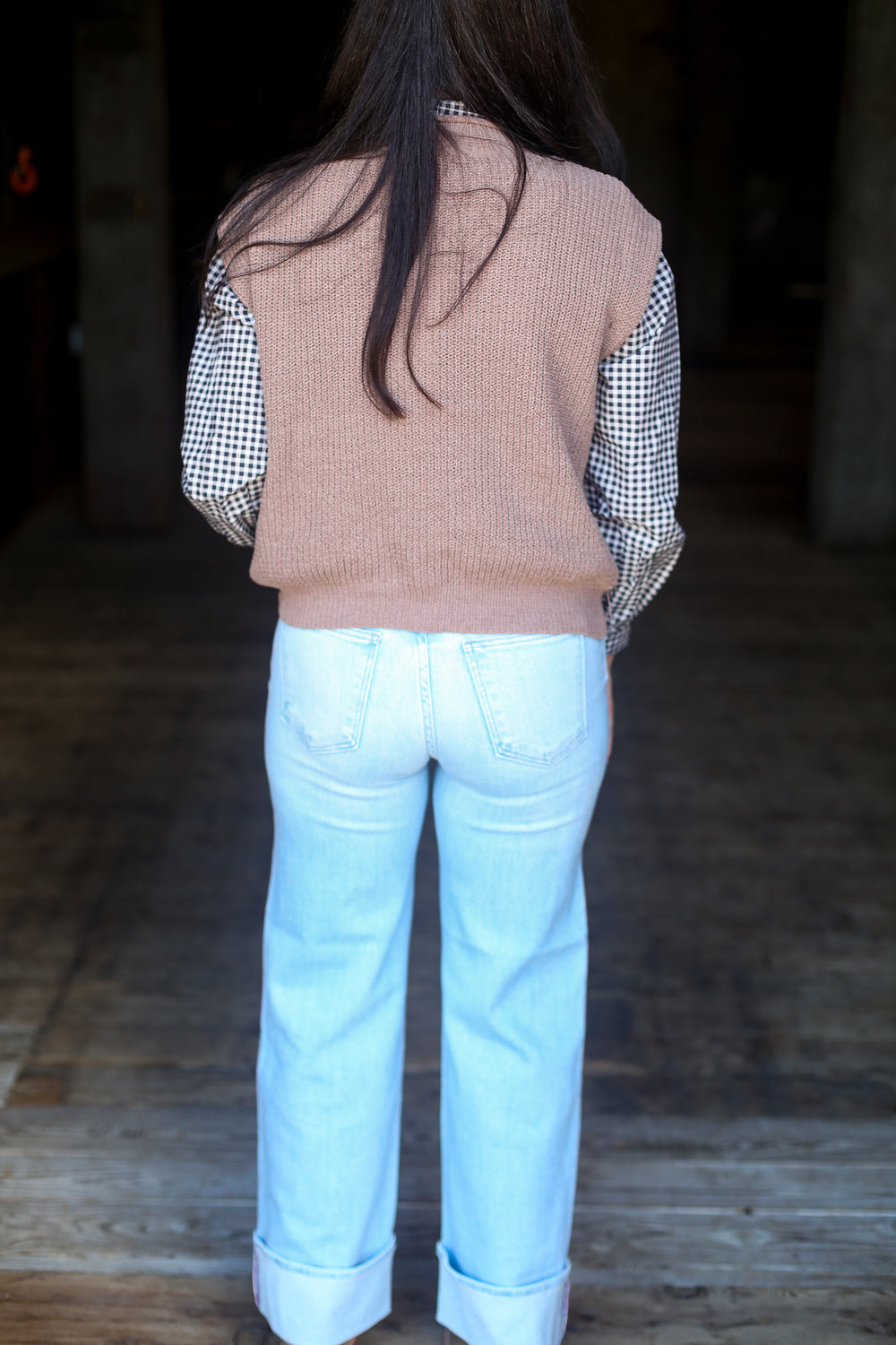 The Mocha Sleeveless Sweater