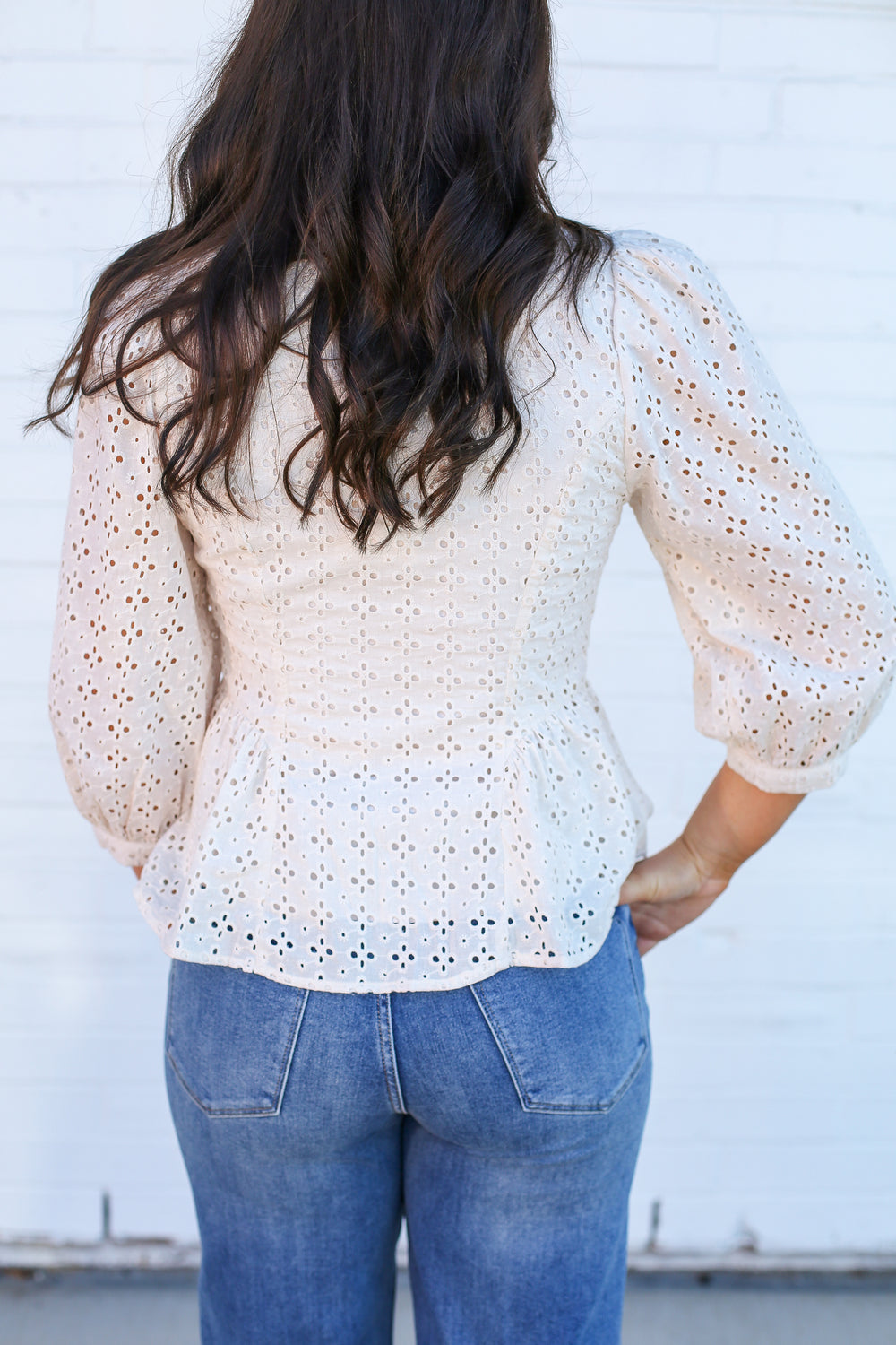 Monte Carlo Ecru Top