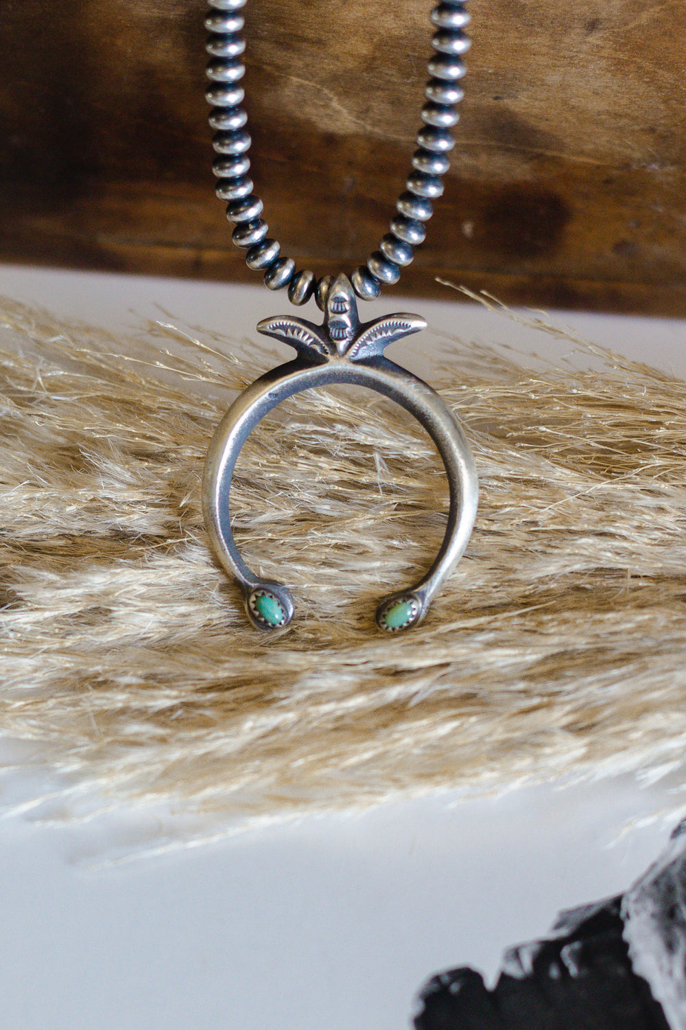 Naja and Turquoise Pendant