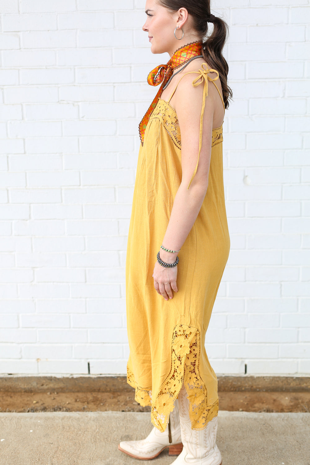 Natalie's Dandelion Linen Dress