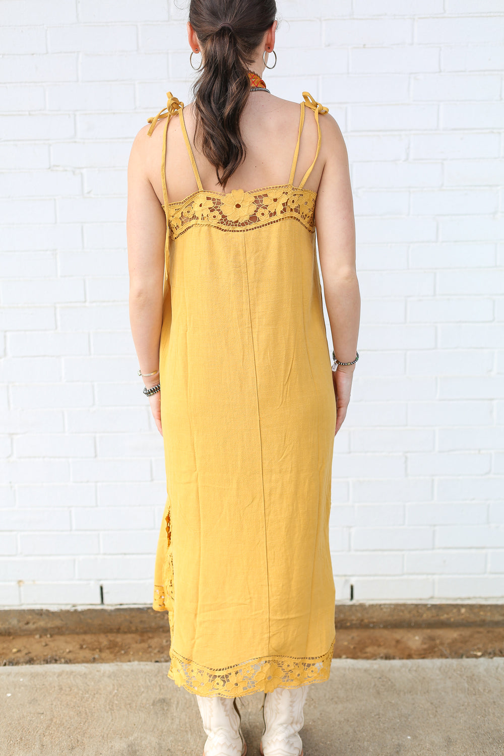 Natalie's Dandelion Linen Dress