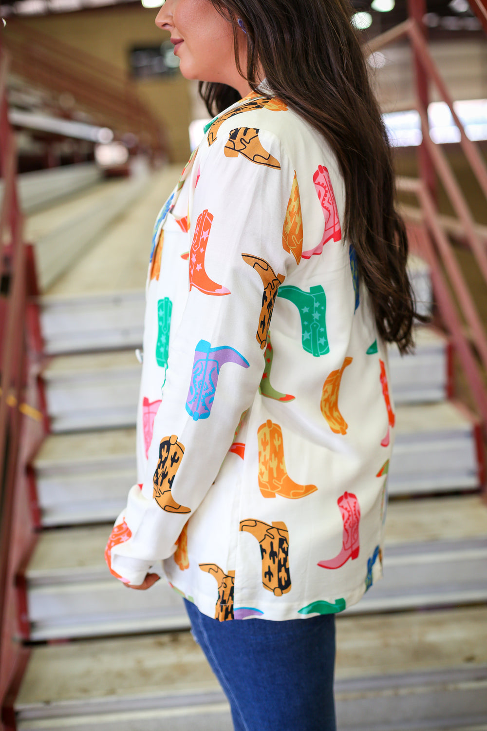 Neon Honky Tonk Dreams Blazer