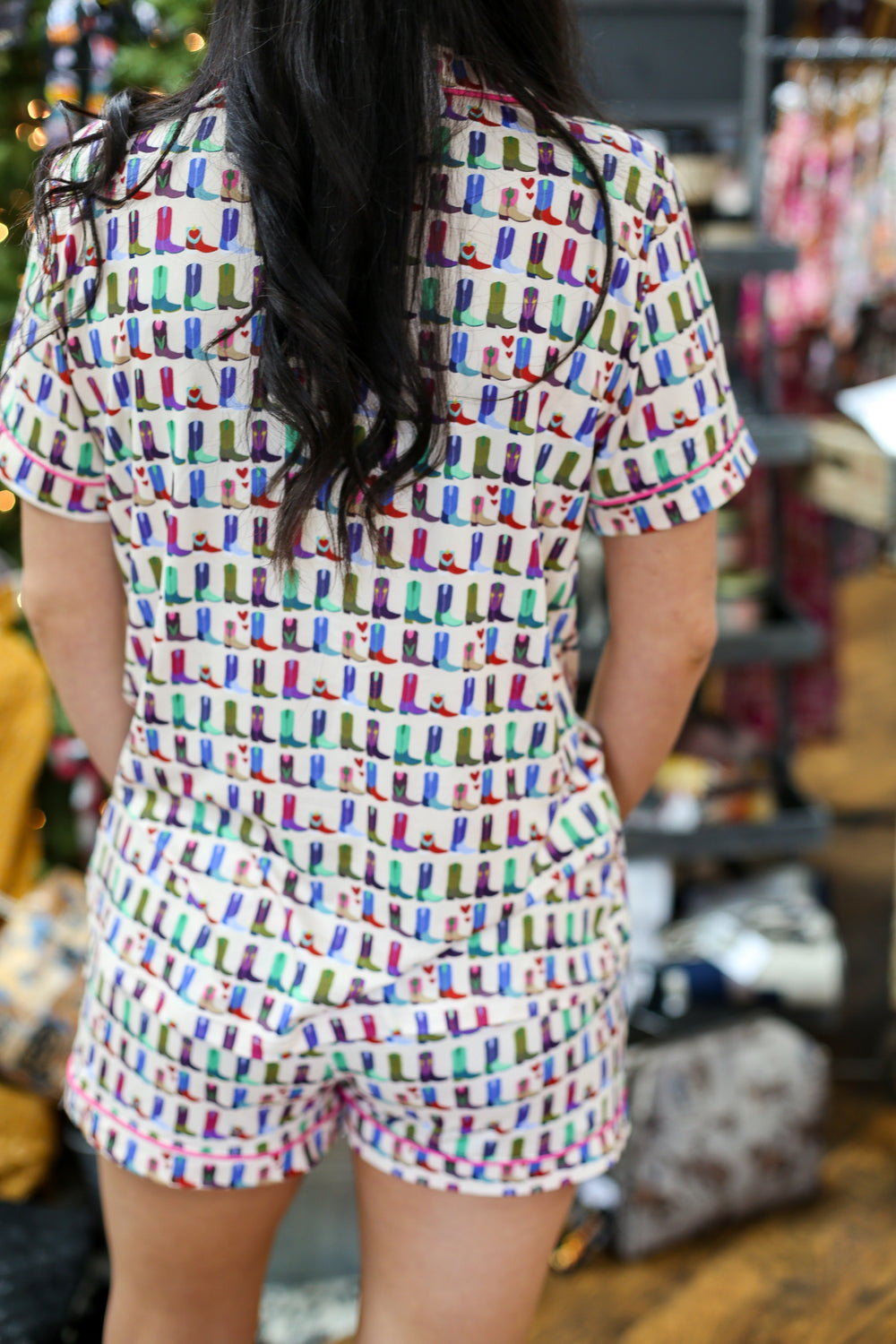 Neon Honky Tonk Dreams Pajama Set