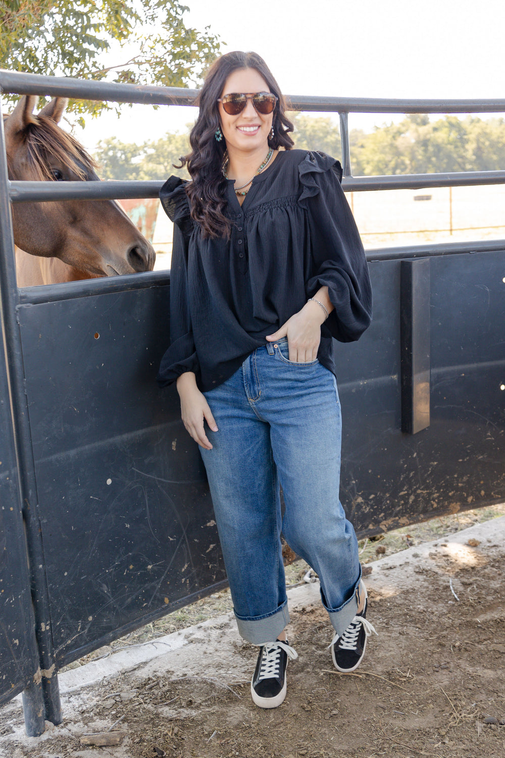 Night Fling Blouse