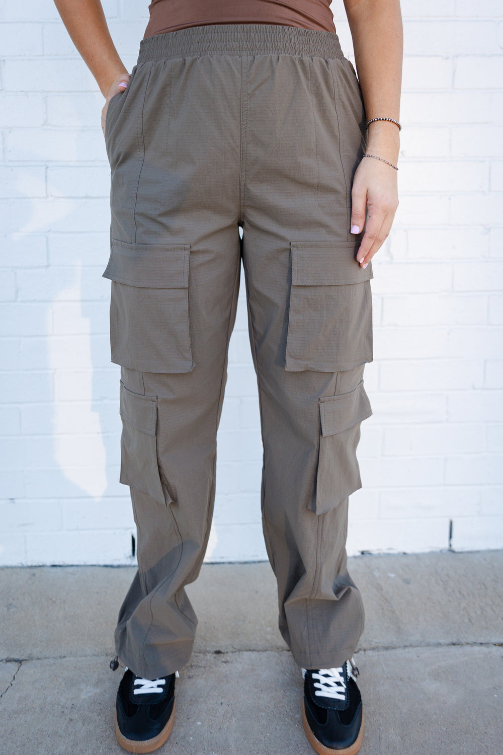 Olive Cargo Pants