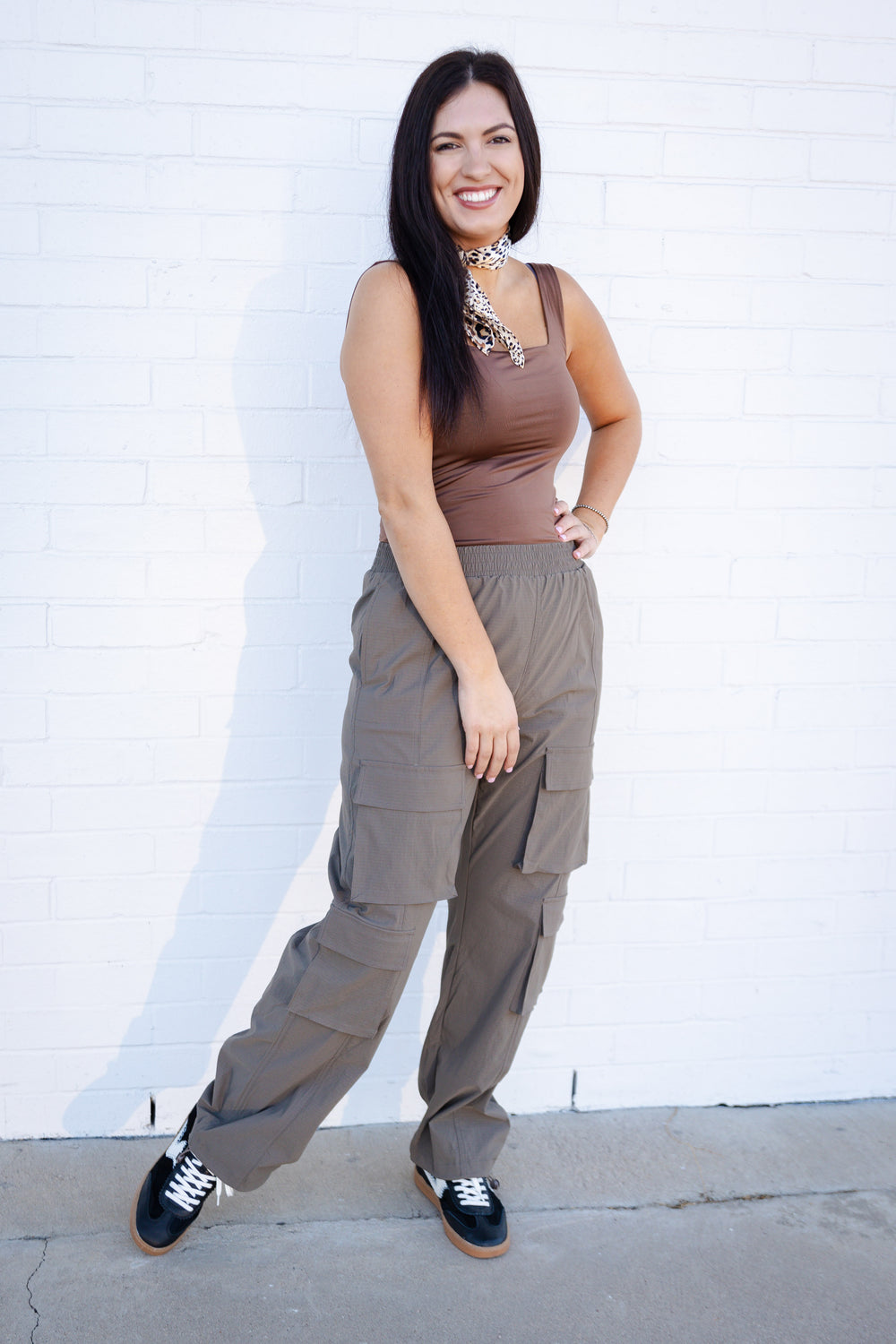 Olive Cargo Pants