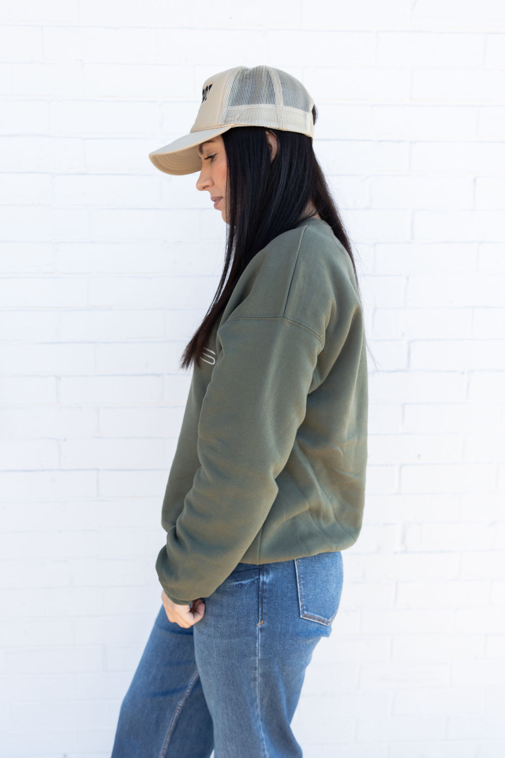 Punchy's Olive Sweatshirt