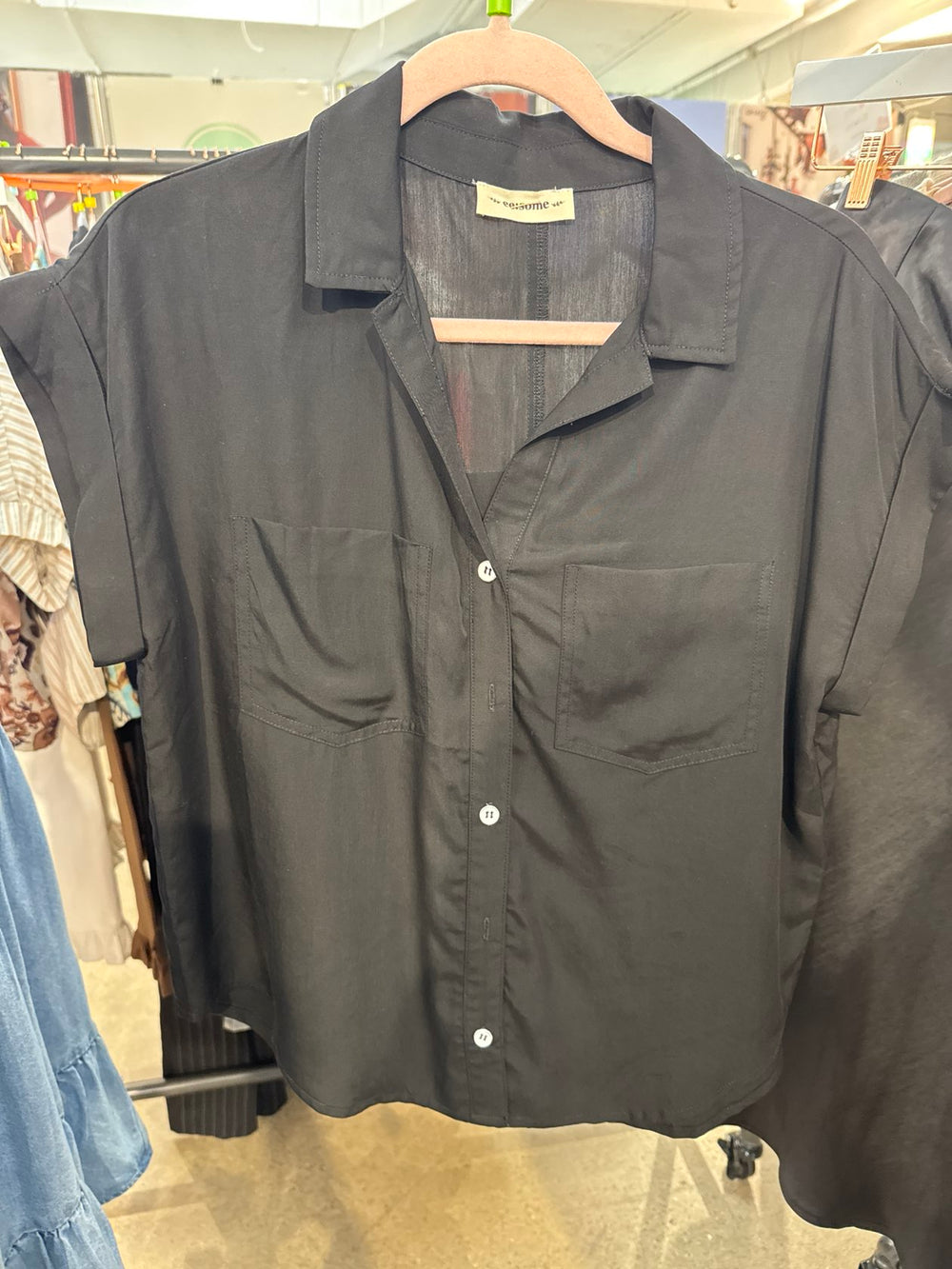 Tan Easy Days Blouse