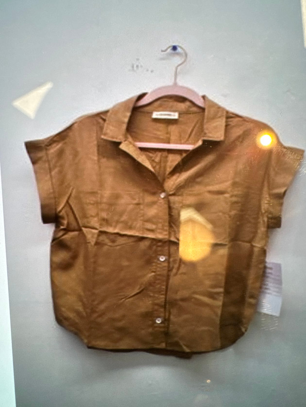 Tan Easy Days Blouse