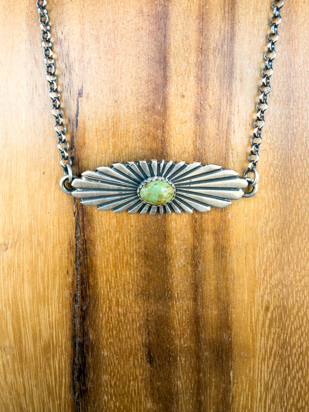 Oval Ray of Sunshine Necklace 2.0