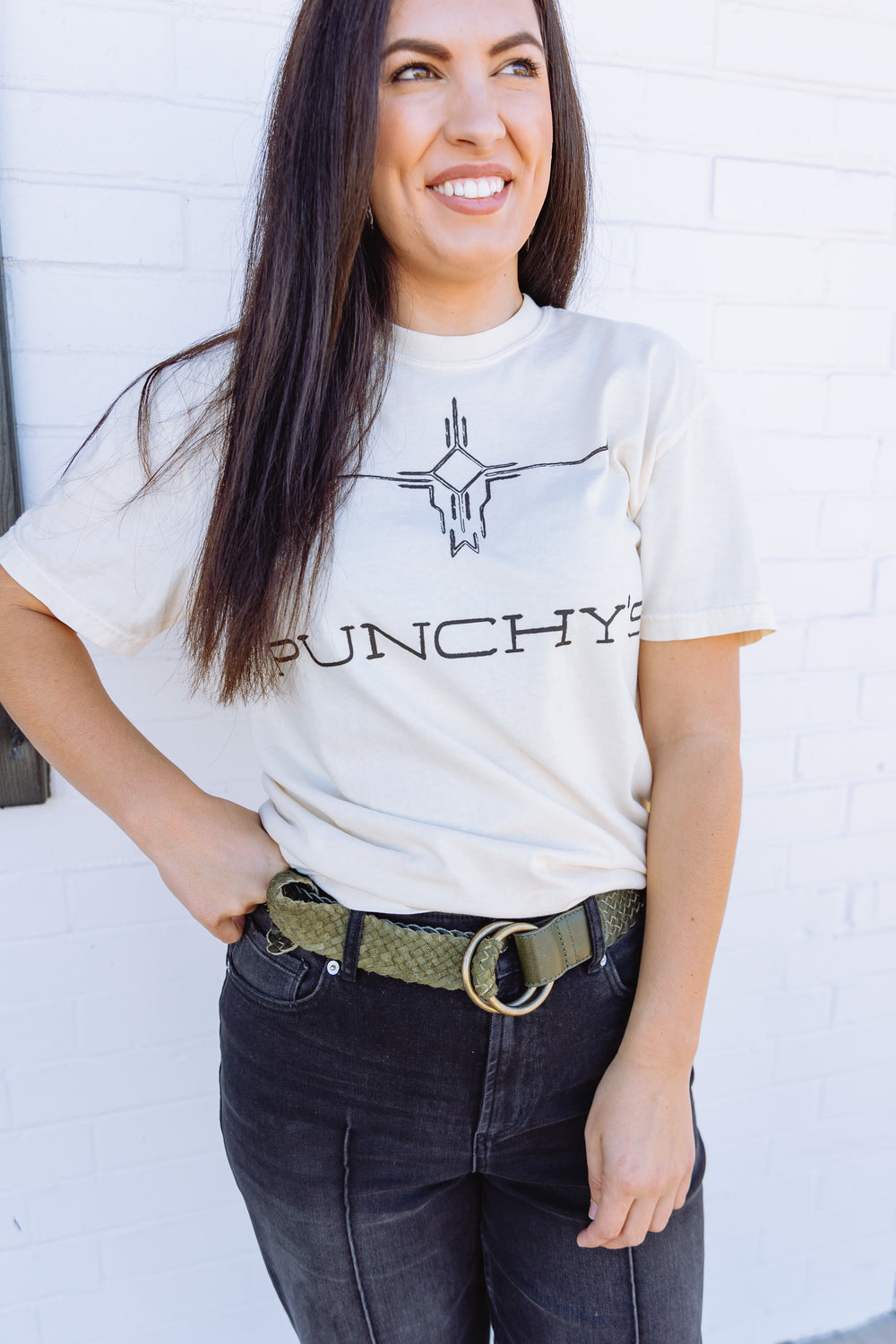 Punchy's Logo Tee Ivory