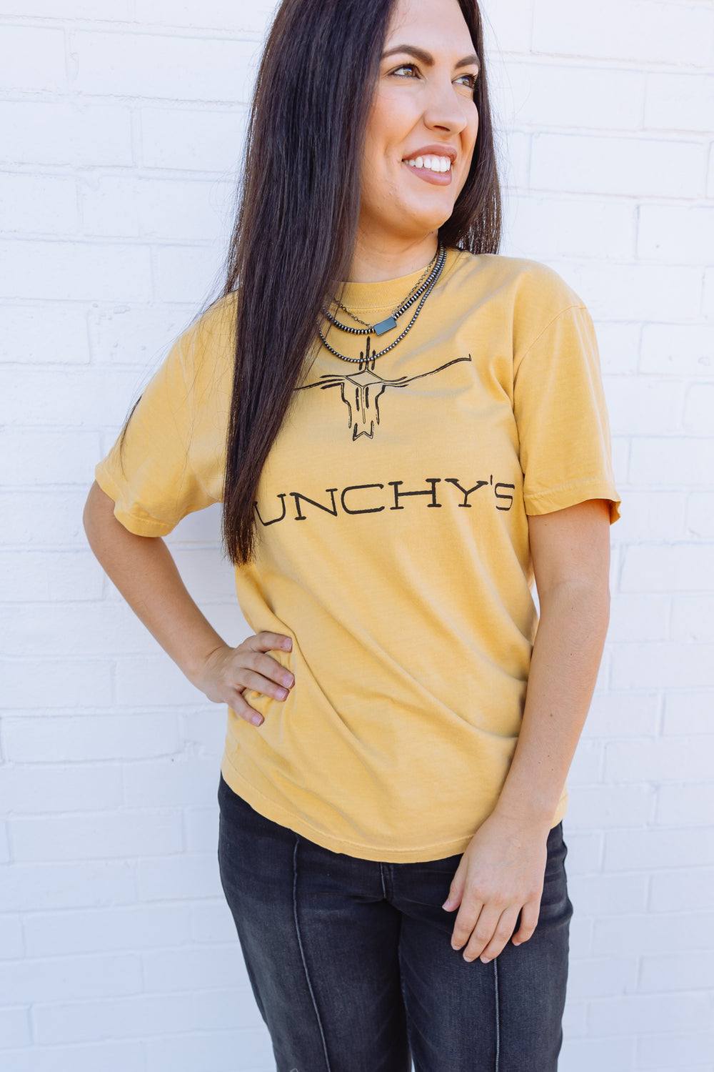 Punchy's Logo Tee Mustard